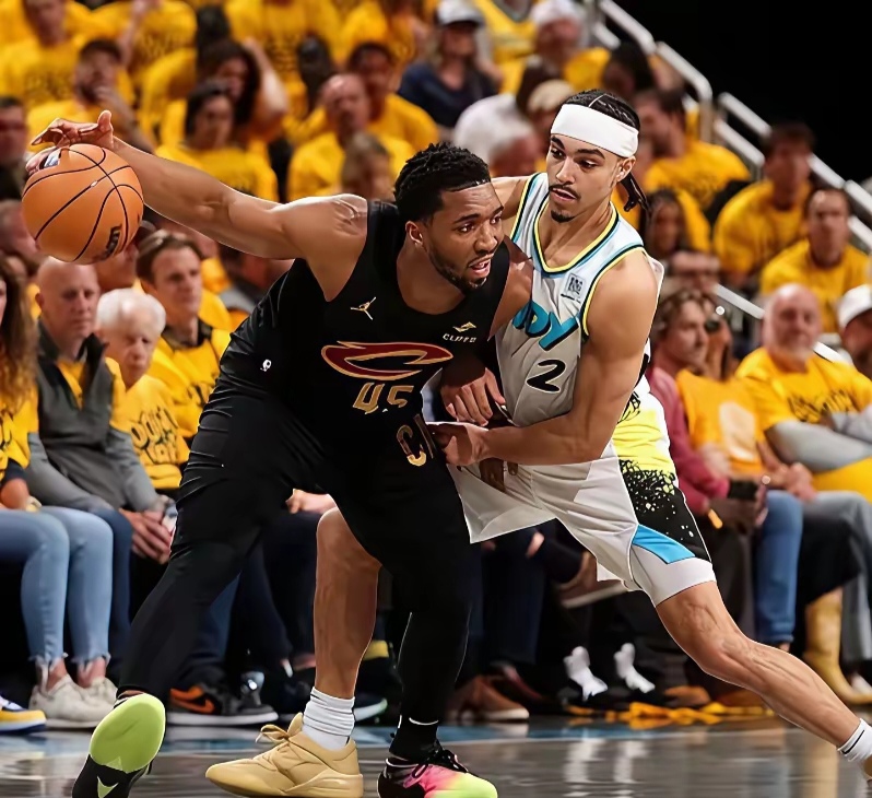 开云体育下载-爵士碾压步行者,切特在NBA季后赛接管比赛